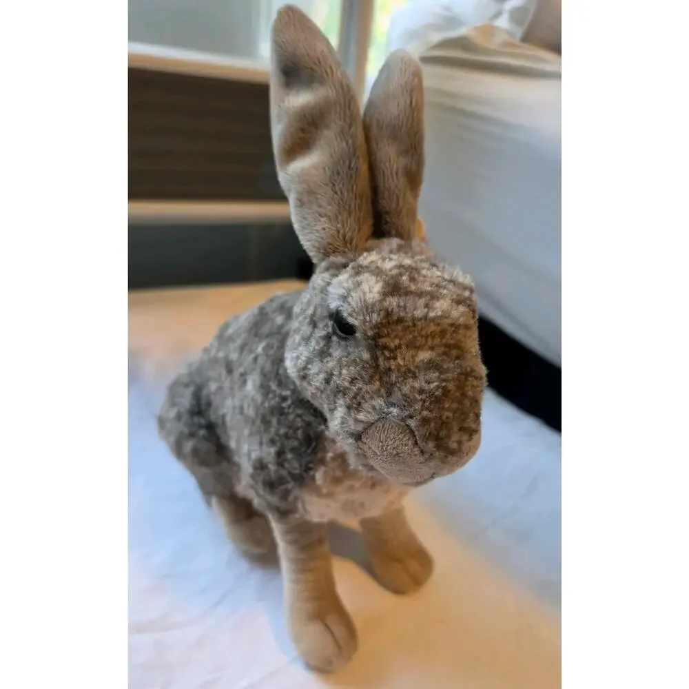 Wild Republic Realistic Jack Rabbit Bunny Hare Plush 14